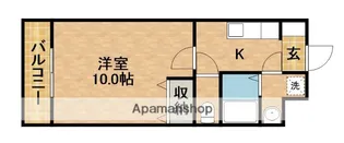 ベル・プラージュ【102号室】の間取り