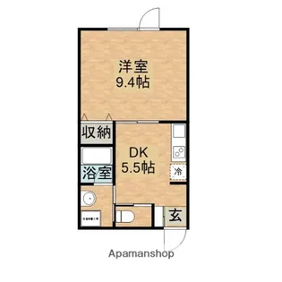ドリムーン【2階】の間取り