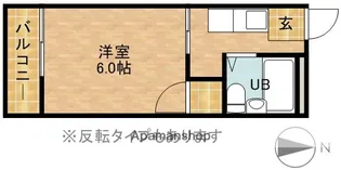 AZZURRO FUKUROI【2階】の間取り