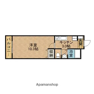 フォルテ21【4階】の間取り