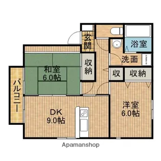 セティア21B【101号室】の間取り