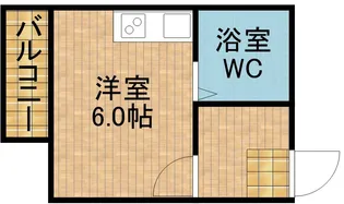 朝日プラザ浜松元浜パサージュ【4階】の間取り