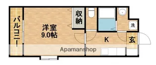 ブルースハープⅡ【4階】の間取り