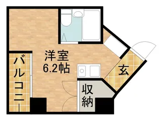 リエス浜松駅南【506号室】の間取り