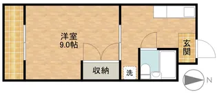 サンバードⅠ【3階】の間取り