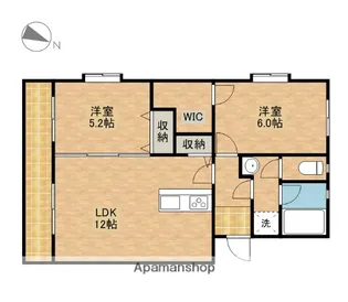 サクセスマンションヨシカワⅡ【1階】の間取り