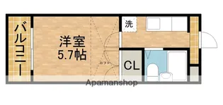 ガーデンコートTM和地山【2階】の間取り