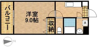 ブリアール【4階】の間取り