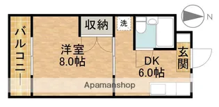 アプローズSHIMAZU【2階】の間取り