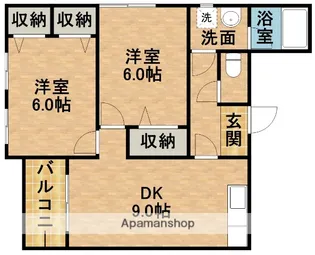 久嶋ハイム【3階】の間取り
