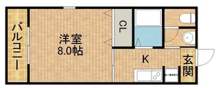 エスパシオ【2階】の間取り