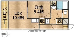 MYフラワーマンション【2階】の間取り