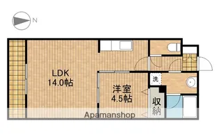 MISTRAL【2階】の間取り