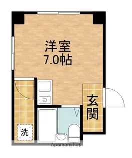 浜松アクタス【203号室】の間取り