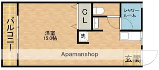 元浜メゾンオーク【3階】の間取り