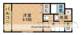 CORALBLUE【2階】の間取り