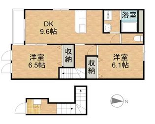 ガイア【2階】の間取り