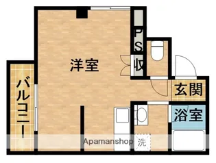 シアトル【3階】の間取り