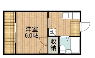 清和レジデンス【101号室】の間取り