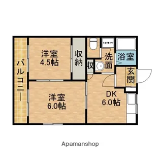 ピースⅠ【1階】の間取り