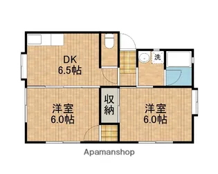 ハッピーリブ【2階】の間取り