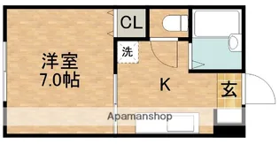 アーバンシティ三島【2階】の間取り