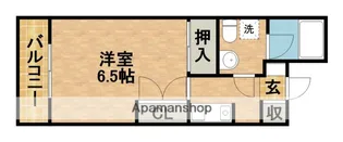 カーサ・ミラ日神パレステージ浜松Ⅱ【204号室】の間取り