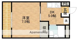 グランパレⅡ【3階】の間取り