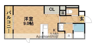 S・AMK【2階】の間取り