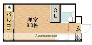 メゾン・ド・スターブル【1階】の間取り