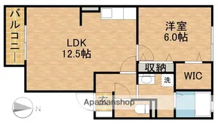 オリーブB【2階】の間取り