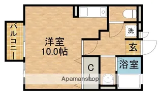 メゾン・ド・リンデンA【201号室】の間取り