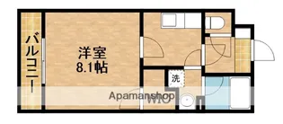 MAPLE【3階】の間取り