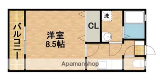 カーサコリーナ【2階】の間取り