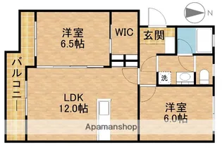 ローザンヌⅡ【3階】の間取り