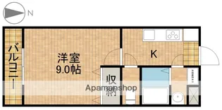 CHERISH【3階】の間取り