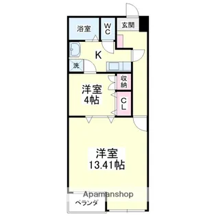 ARCO10【6階】の間取り