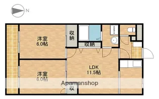 リベラルヒル【2階】の間取り