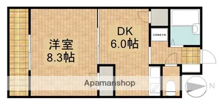 プリンスヴィラ【501号室】の間取り