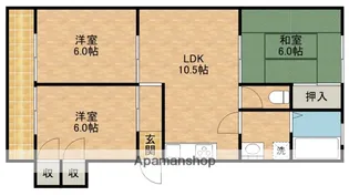 ダイドー2番館【2階】の間取り