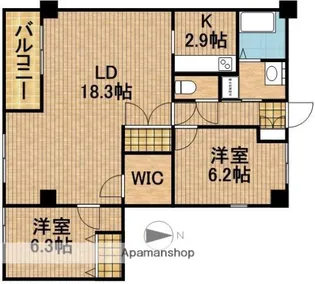 アルコ8【2階】の間取り