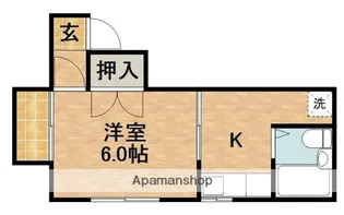 ツジハイツ【1階】の間取り