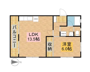豊田ヒルズ【3階】の間取り