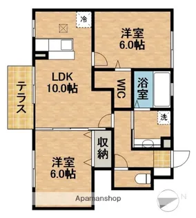 グラン・テラス【1階】の間取り