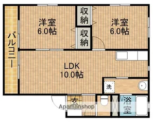 ステイドリーム【1階】の間取り