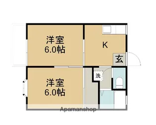 スマイル21【102号室】の間取り