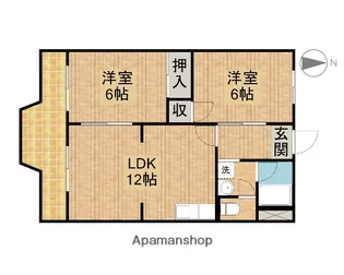 グランドコーポラス【3階】の間取り