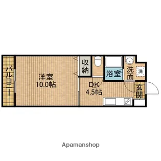 エスポワール【1階】の間取り