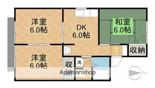 21センチュリーハウス 3棟【112号室】の間取り