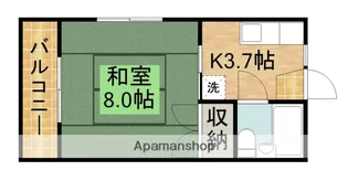 桂コーポ【2階】の間取り
